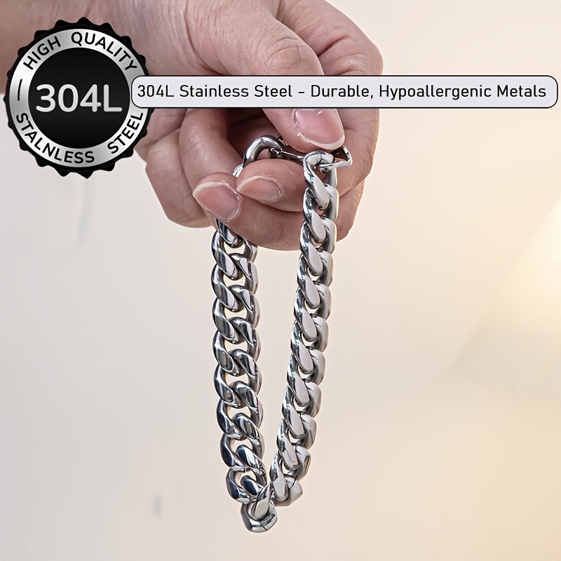 Men's Retro Coarse 10mm Width Cuba Bracelet — High-End Gift Jewelry